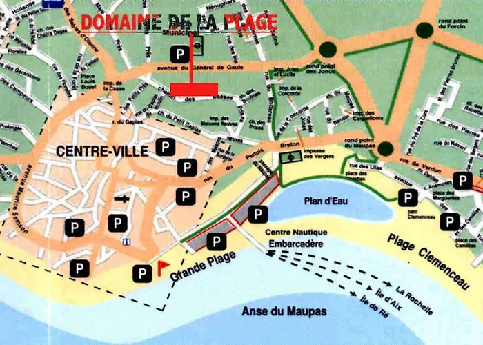 Entre Et Centre-ville בית נופש לה-טראנש-סור-מר